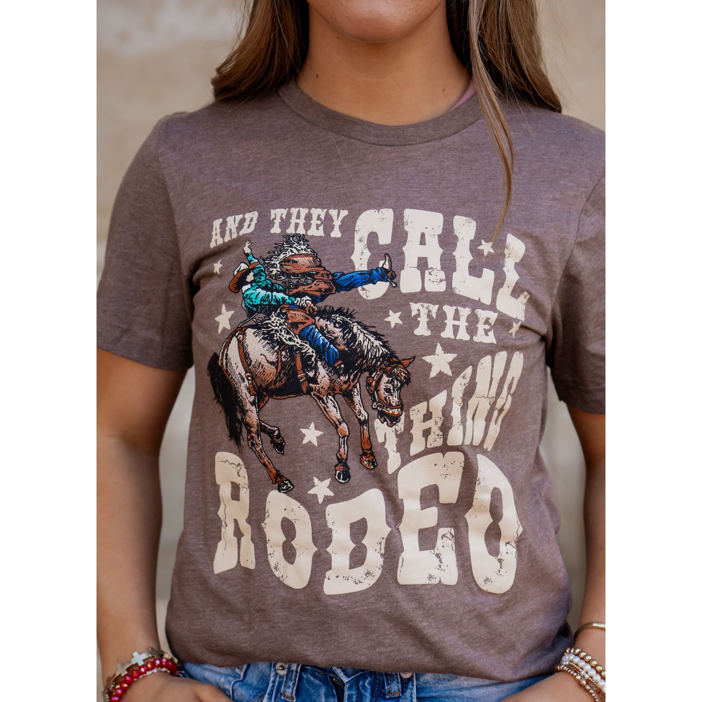And They Call the Thing Rodeo Bronc - Western Tee