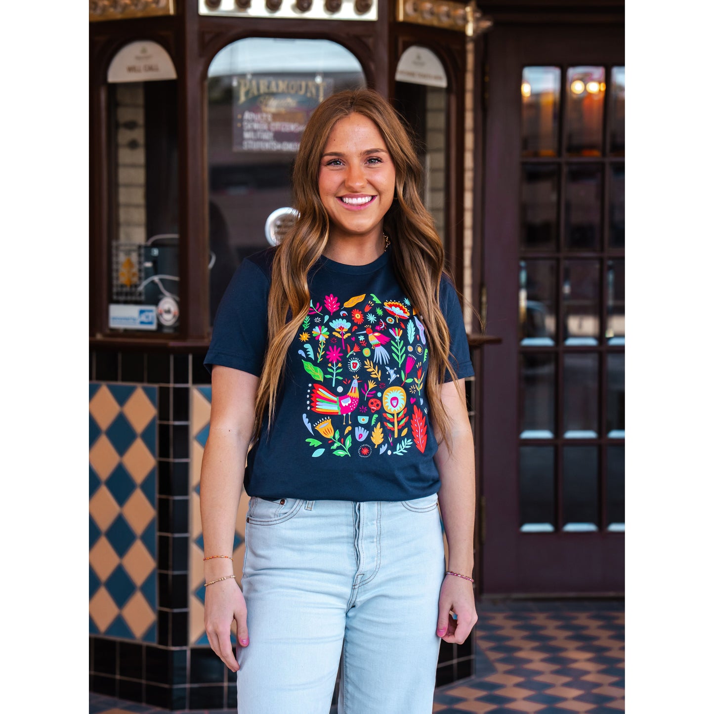 Fiesta Flowers - Cinco Tee