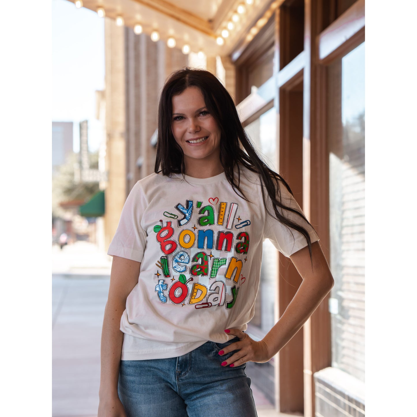 Y'all Gonna Learn Today - Teacher Tee