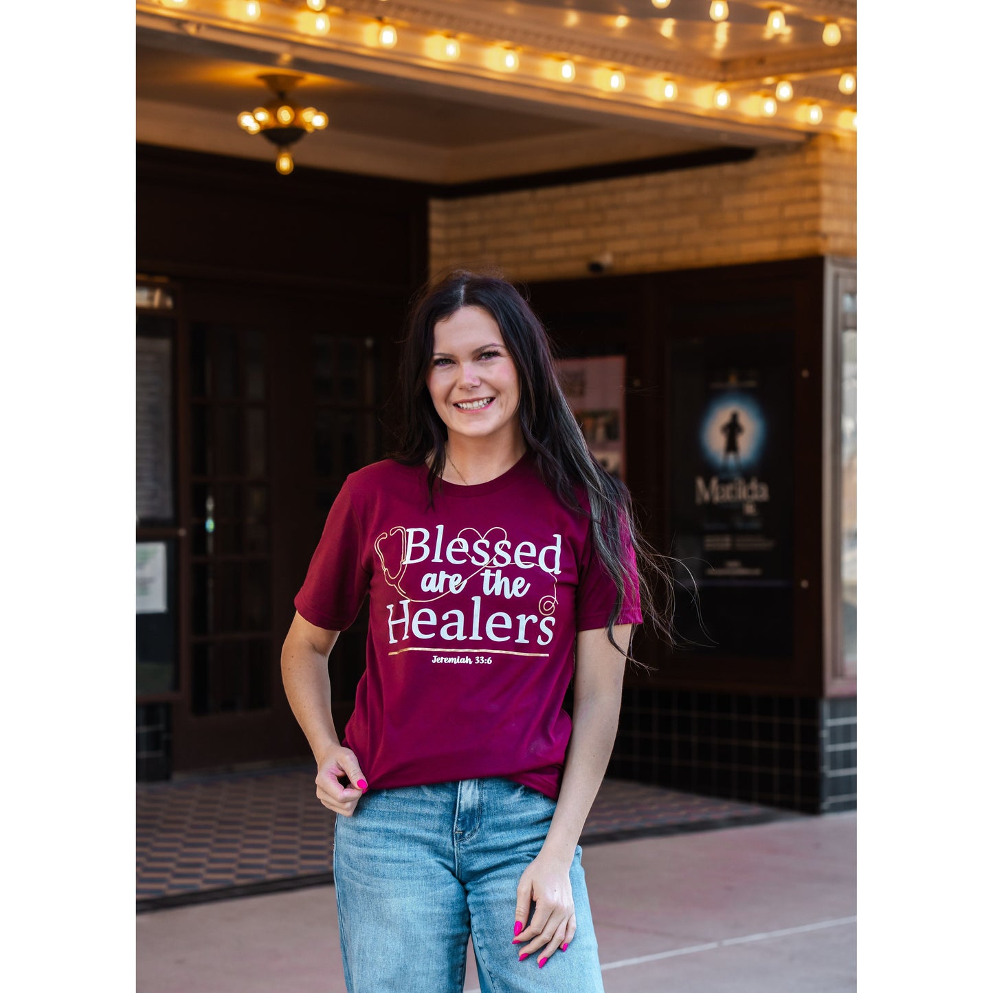 Blessed Are the Healers - Nurse Tee