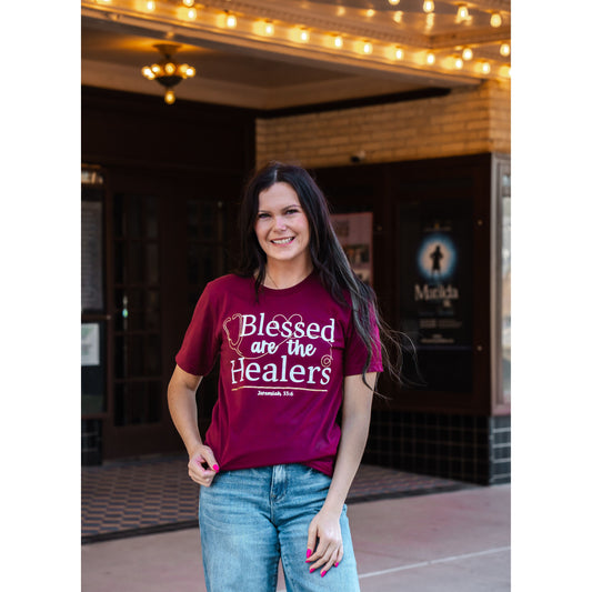 Blessed Are the Healers - Nurse Tee