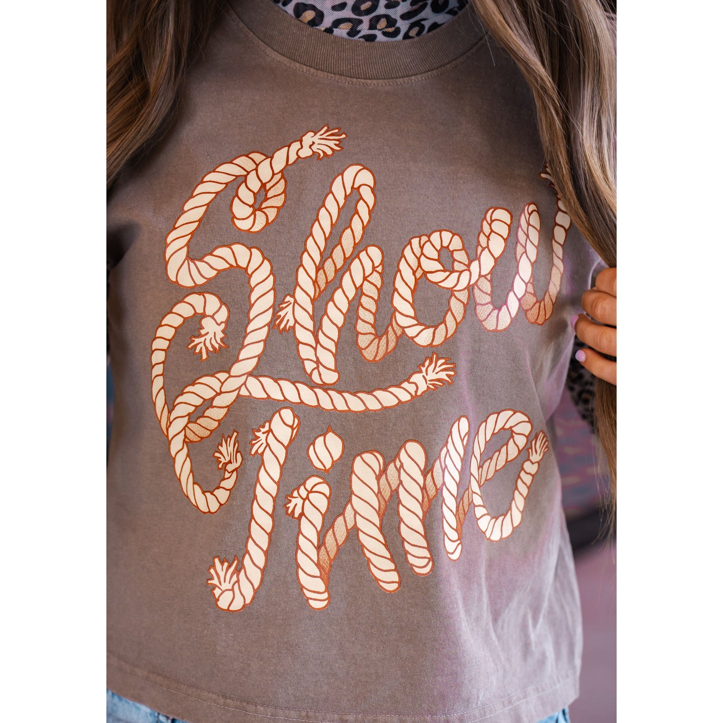 Show Time Rope Sleeveless - Stock Show Tee