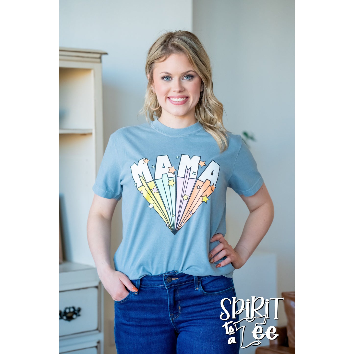 Mama - Rays & Stars CC Tee