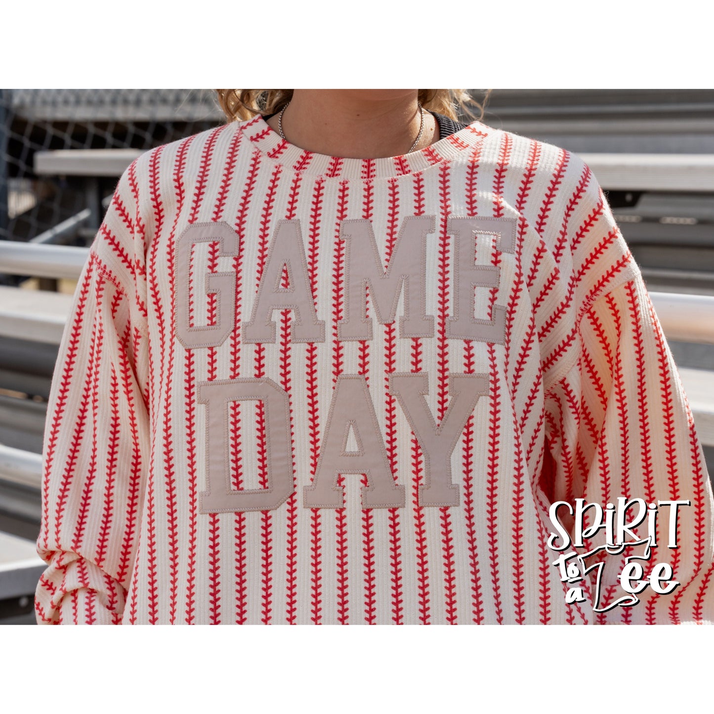 Baseball Game Day Cozycord Sweatshirt - Singles