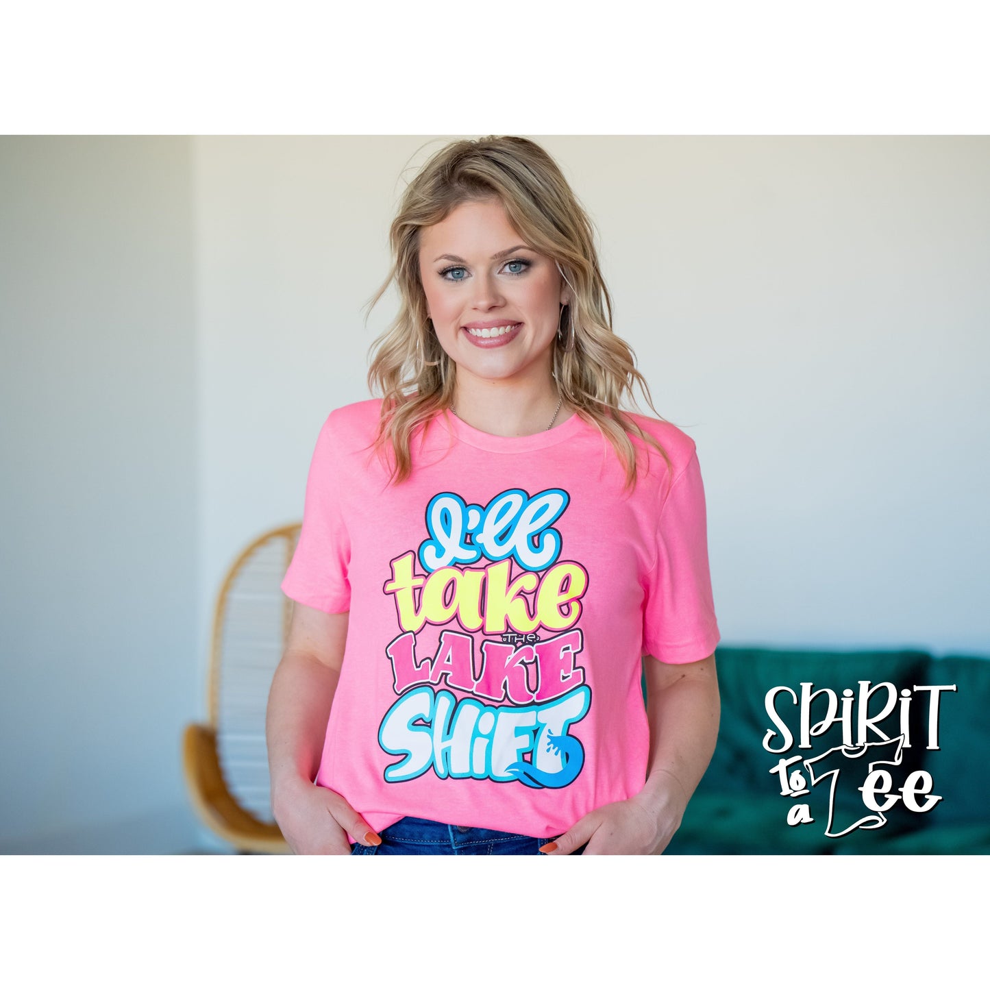 I'll Take the LAKE Shift - Summer Tee