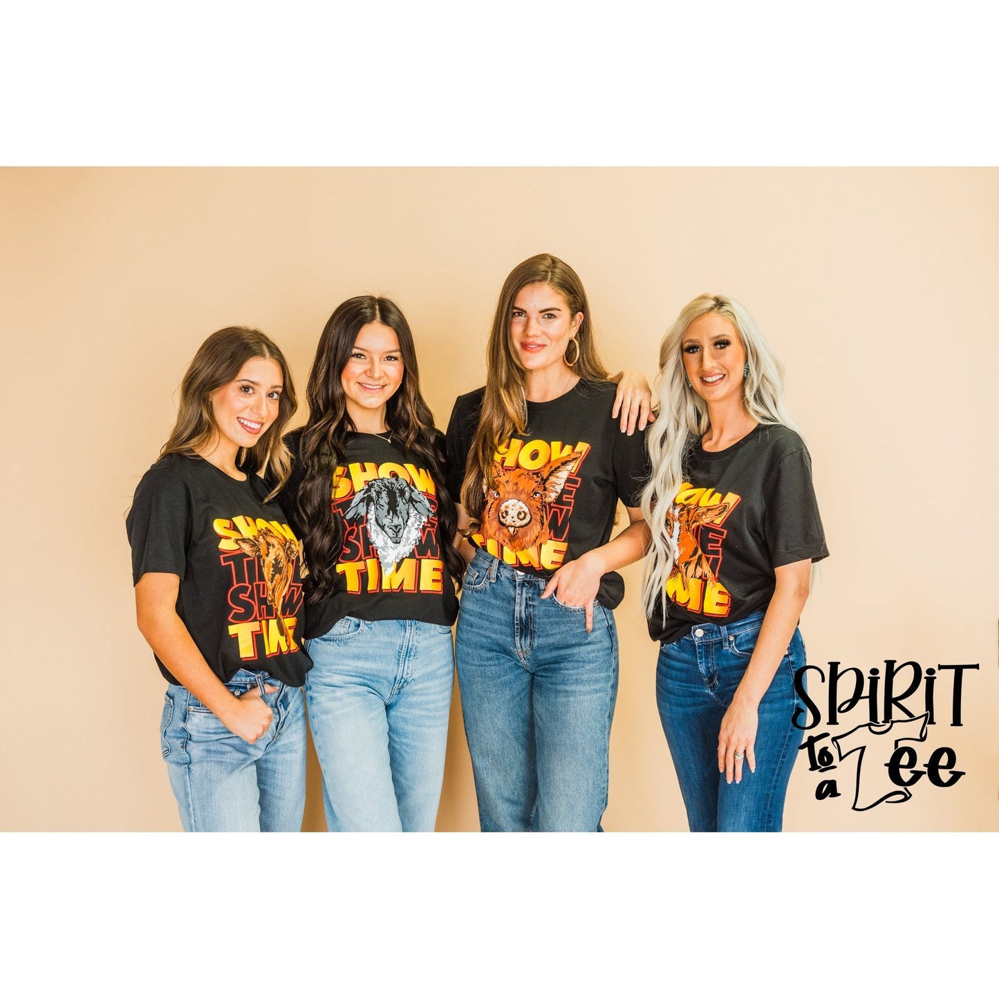 Show Time Steer - Stock Show Tee