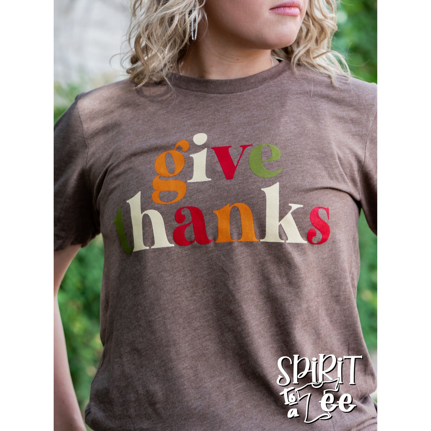 Give Thanks Simple - Thanksgiving Tee