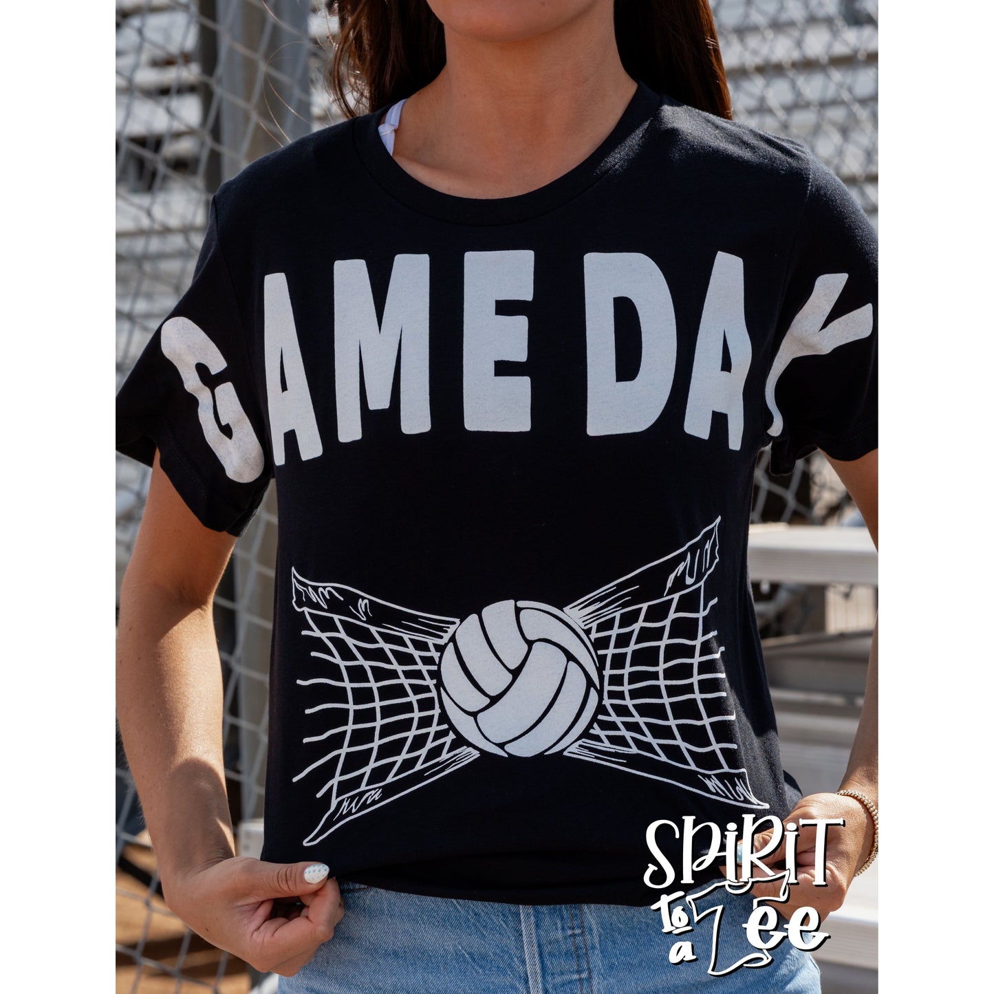 Game Day Net - Volleyball Tee