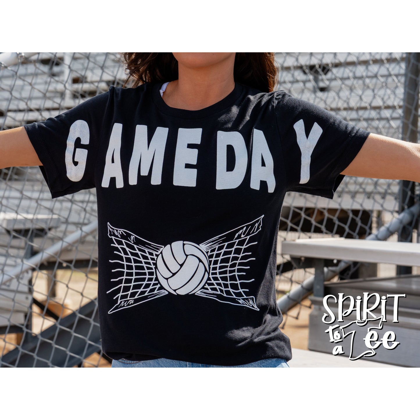 Game Day Net - Volleyball Tee