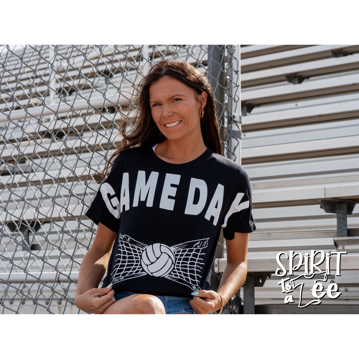 Game Day Net - Volleyball Tee