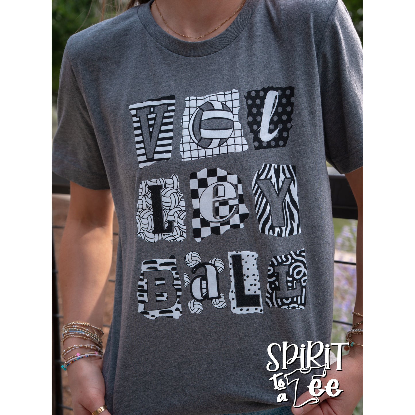 Scrapbook Volleyball - Volleyball Tee